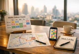 ဘန်ကောက်ကို ကလေးတွေနဲ့ ရောက်လာပြီး ပထမ ၃၀ ရက်: Expat မိသားစုများအတွက် ကလေးထိန်း စနစ်တကျ စတင်တည်ဆောက်ရန် လမ်းညွှန်