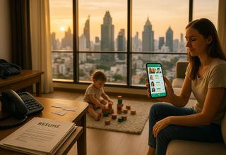 Nanny-Vermittlung vs. Online-Plattform in Bangkok – Was passt zu Ihrer Familie?