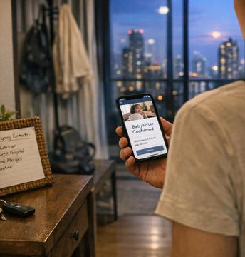 Cara FamBear Membantu Anda Cepat Mengganti Babysitter yang Mendadak Batal di Bangkok