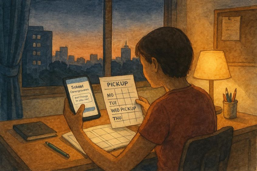 家长在曼谷规划幼儿园接送与沟通安排