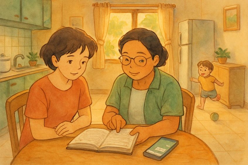 Kommunikation und tägliche Aufzeichnungen